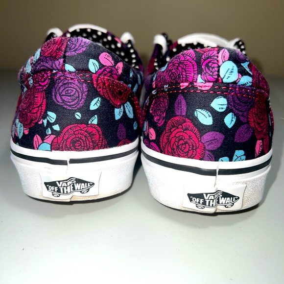 Vans Women's Doheny Romantic Floral Multicolor Skate Shoes size 9 - Picture 4 of 6
